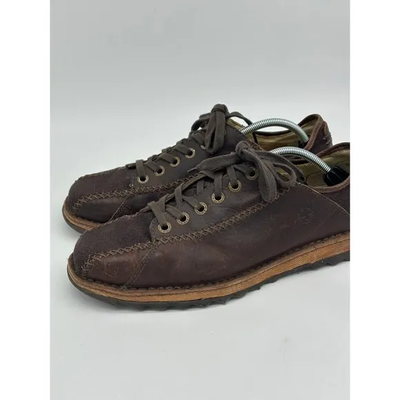 Dr. Martens Shoes Mens 12M Brown Leather Oxford Lace Up Comfort Low-Top 11672