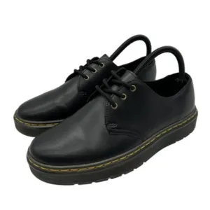 Dr. Martens Shoes Womens Size 8 Zavala Lo Black Leather Oxford Lace Up Comfort
