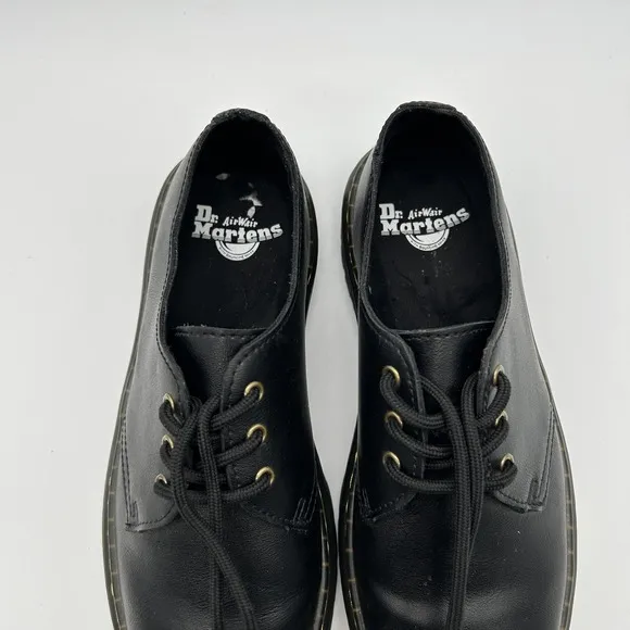 Dr. Martens Shoes Womens Size 8 Zavala Lo Black Leather Oxford Lace Up Comfort