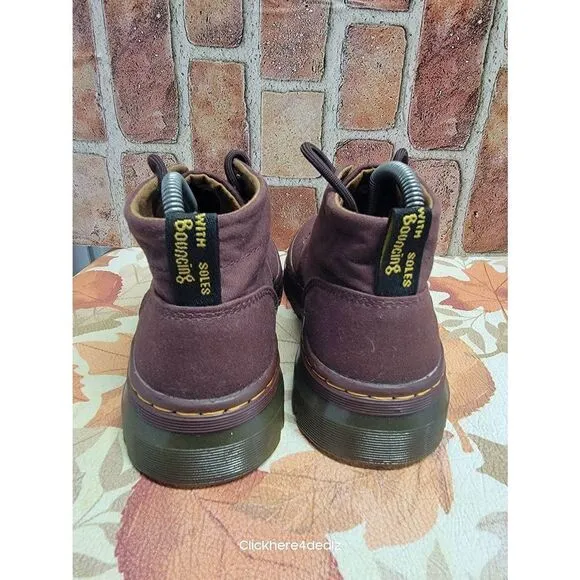 Dr. Martens Boots Womens Size 7 Bonny Oxblood Wyoming Shearling Insulated