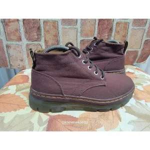 Dr. Martens Boots Womens Size 7 Bonny Oxblood Wyoming Shearling Insulated