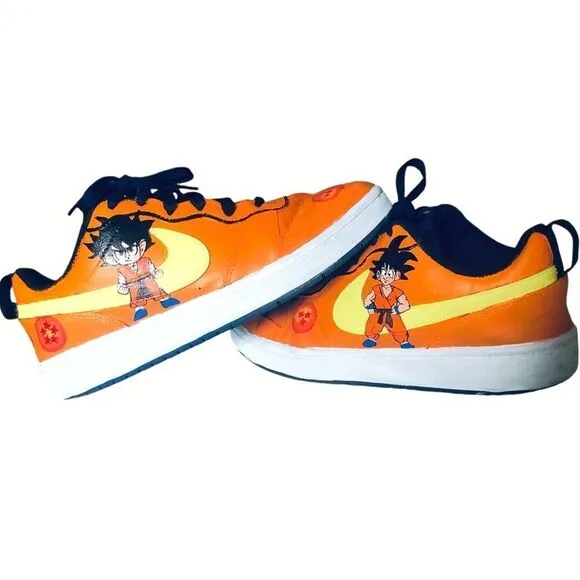Dragon Ball Z Goku Nike Hand Painted Shoes