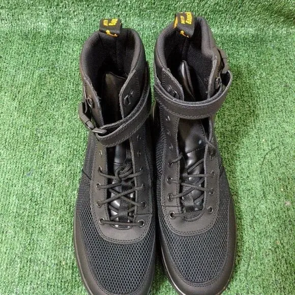 Dr. Martens Combs Tech II‎ Boots Black US Size 12 UK Size 11 - Unisex, New