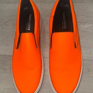 Dsquared2 Men's Orange Slip-On Shoes