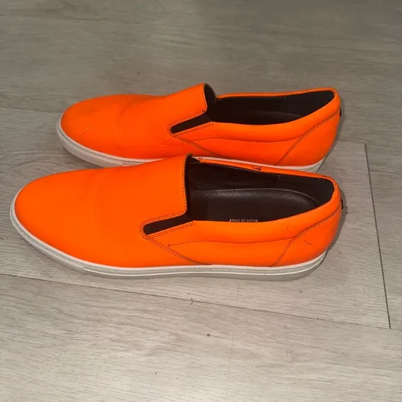 Dsquared2 Men's Orange Slip-On Shoes