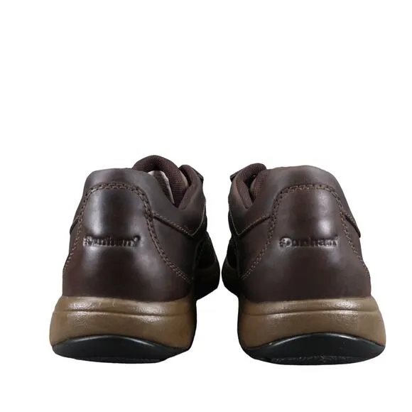 Dunham Shoes Men 12 Oxford Derby Midland Casual Comfort Waterproof Leather Brown