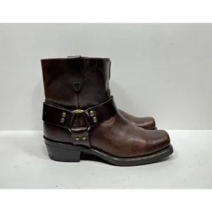 Durango Short Harness Boots Brown Leather Women’s Size 8.5 B RD714 Made In USA