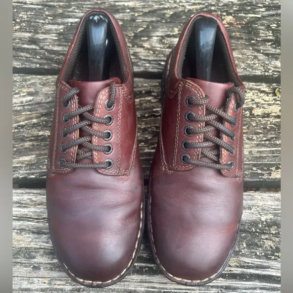 Eastland Plainview Brown Leather Lace Up Oxford Shoes for Women Size 8.5