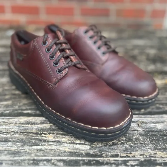 Eastland Plainview Brown Leather Lace Up Oxford Shoes for Women Size 8.5