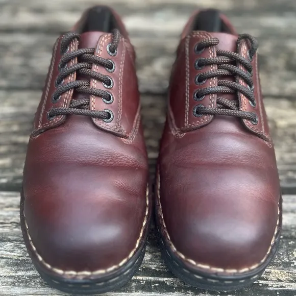 Eastland Plainview Brown Leather Lace Up Oxford Shoes for Women Size 8.5