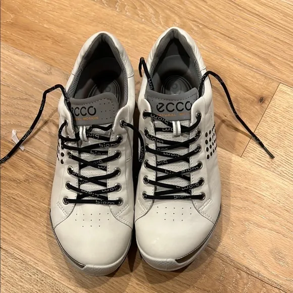 Ecco BIOM Hybrid 2 Golf Shoes White/Black men’s size 6