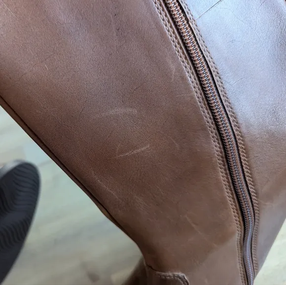 ECCO Hobart Leather Buckle Tall Boots