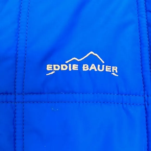 Eddie Bauer Boys Blue Winter Jacket Size Large