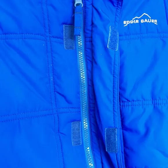 Eddie Bauer Boys Blue Winter Jacket Size Large