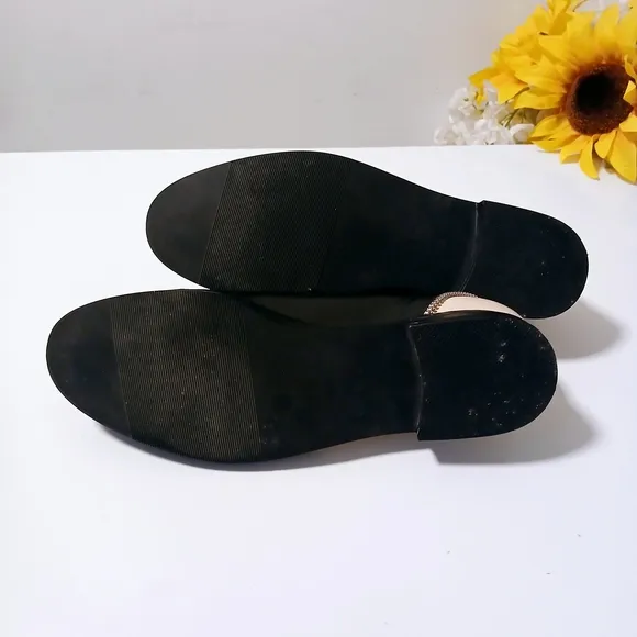 Elegant Black Leather Women's Shoes