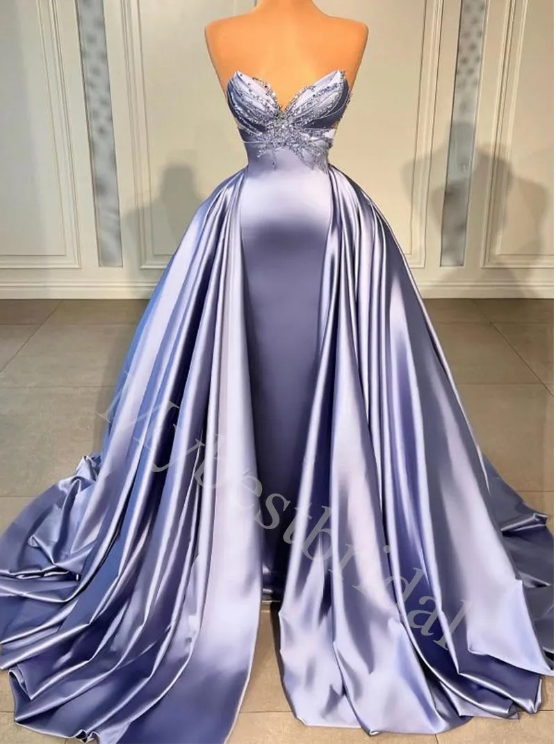 Elegant V-neck sleeveless Long A-line Prom Dresses,PDS0637