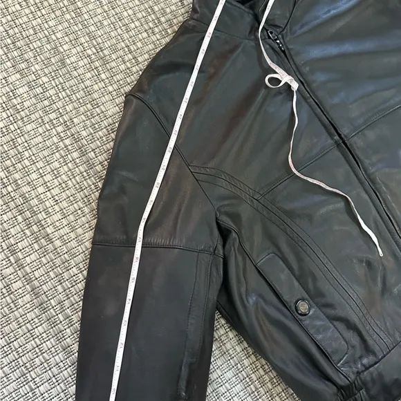 E.M.C Los Angeles Vintage Biker Jacket w Liner