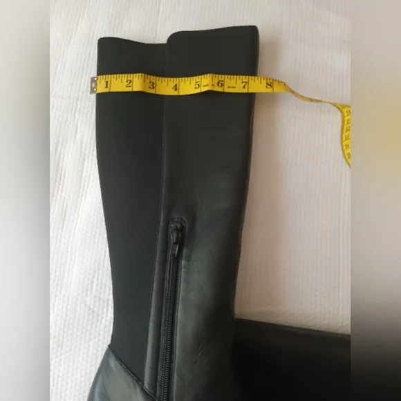 ENZO ANGIOLINI Phaenna Tall Shaft Dress Boots black Size 8.5.
