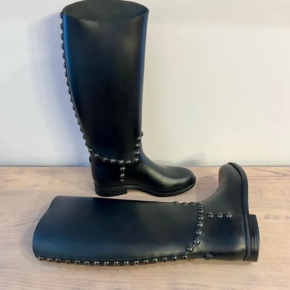 Essensole Tall Black Ridding Boots