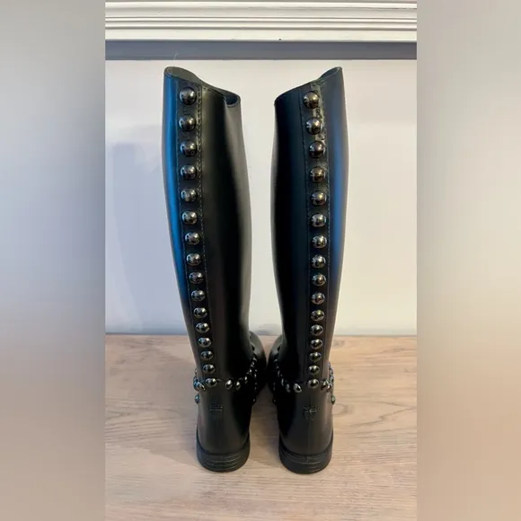 Essensole Tall Black Ridding Boots