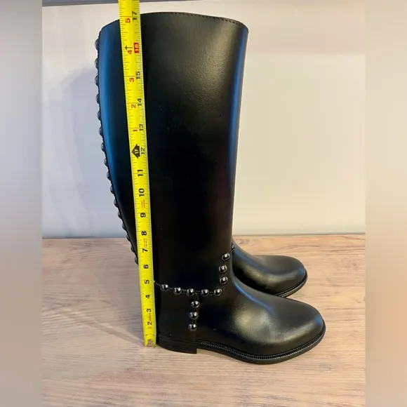 Essensole Tall Black Ridding Boots