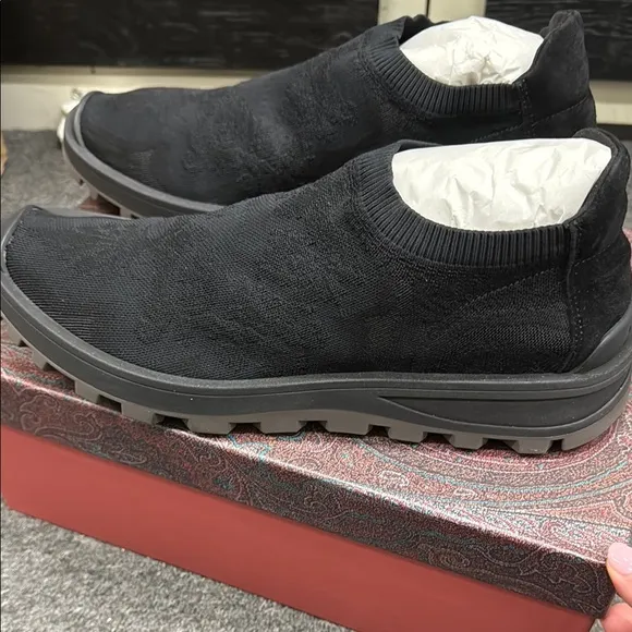 Etro Black Men's Slip-On Shoes