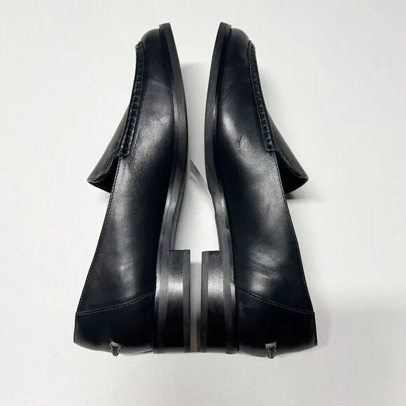Everlane The Modern Loafer in Black Leather Shoes Size 9.5 NEW