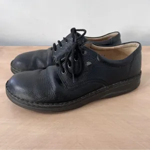 Finn Comfort Germany Leather Lace Up Shoes Men’s 10 Wide Walking Casual Oxford