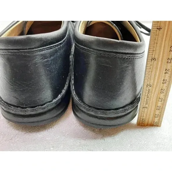 Finn Comfort Womens Leather Oxford Comfort Shoes Size 38 (US 8) Black FA GDD