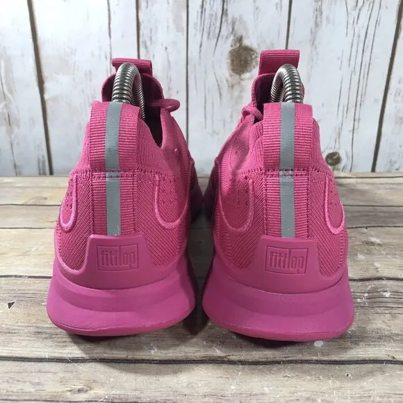 FitFlop Vitamin FF Knit Shoes Womens Size 9 Athletic Lace Up Running Comfort