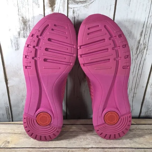FitFlop Vitamin FF Knit Shoes Womens Size 9 Athletic Lace Up Running Comfort