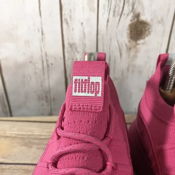 FitFlop Vitamin FF Knit Shoes Womens Size 9 Athletic Lace Up Running Comfort