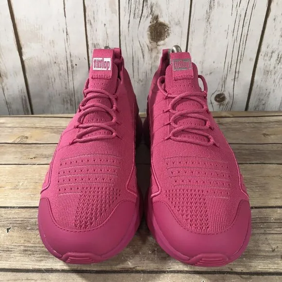 FitFlop Vitamin FF Knit Shoes Womens Size 9 Athletic Lace Up Running Comfort