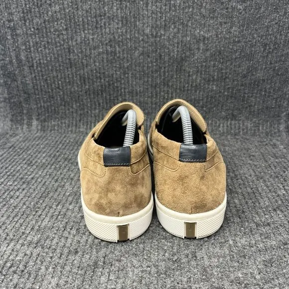 Floris Van Bommel Bora Penny Suede Leather Slip On Loafers Shoes Brown Mens 8