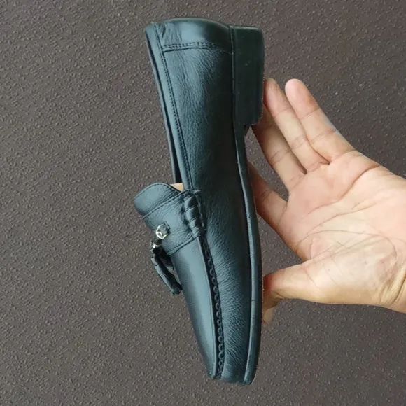 Florsheim Padron 18066 Black All Leather Tasseled Loafer Dress Shoes (VIDEO)