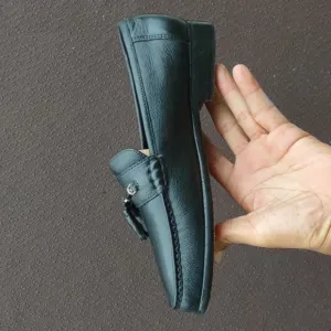 Florsheim Padron 18066 Black All Leather Tasseled Loafer Dress Shoes (VIDEO)
