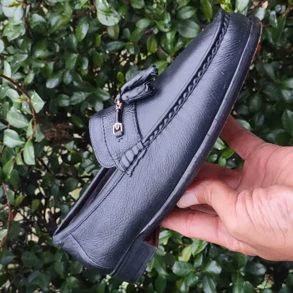 Florsheim Padron 18066 Black All Leather Tasseled Loafer Dress Shoes (VIDEO)