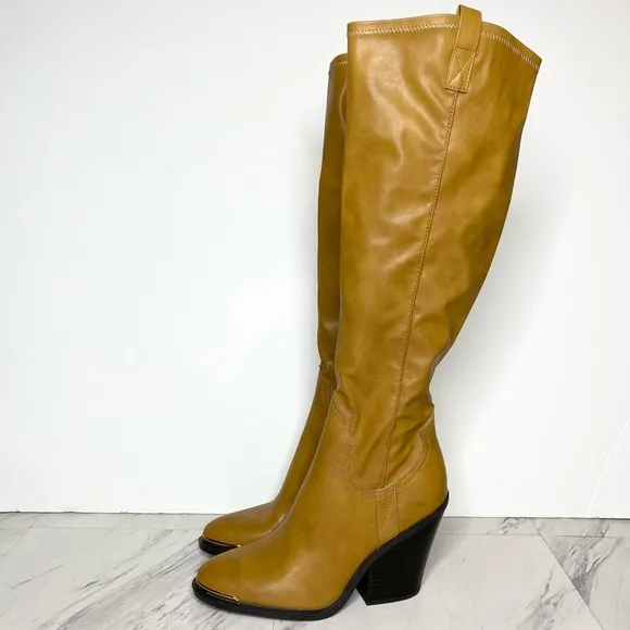 Franco Sarto Glenice Brown Tall Boot 9M