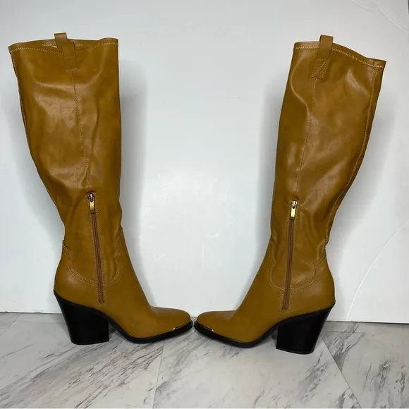 Franco Sarto Glenice Brown Tall Boot 9M