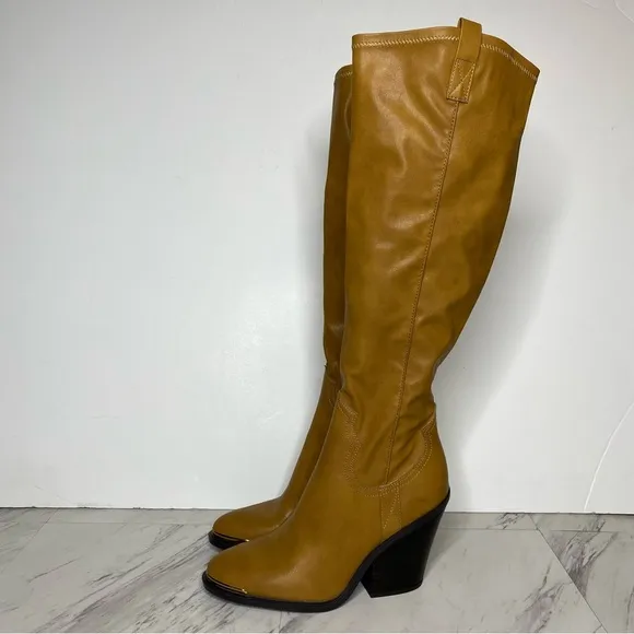 Franco Sarto Glenice Brown Tall Boot 9M