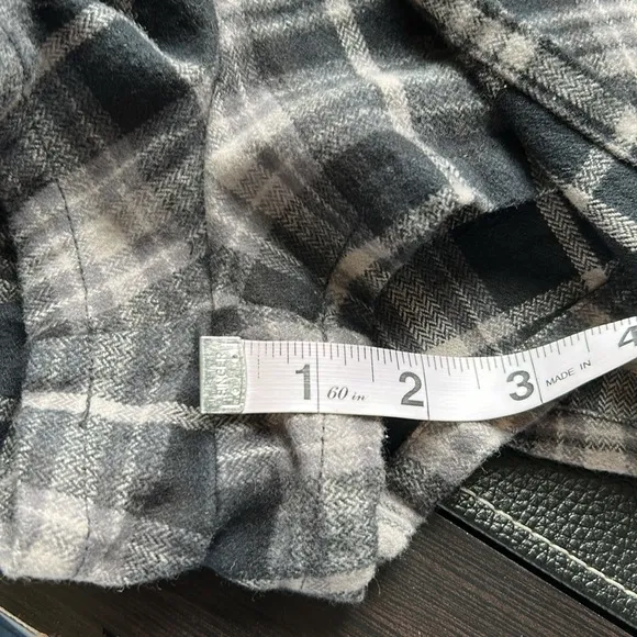 Free People Serena Micro Skort Plaid High Rise Relaxed A Line Black Sz 4 NEW