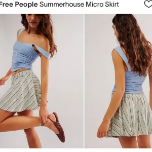 Free People Summerhouse micro skirt