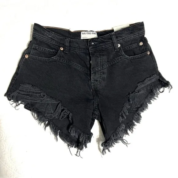 Free People Westwood Distressed Cut Off Shorts
