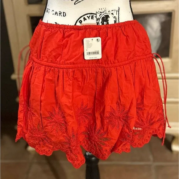 Free People Wildest Dreams Mini Skirt