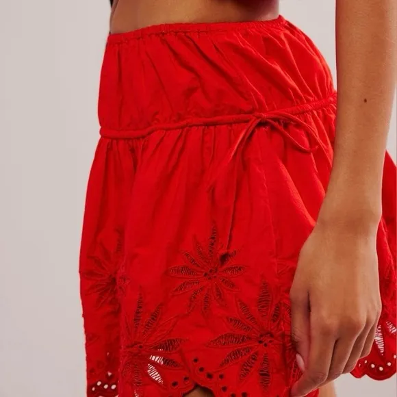 Free People Wildest Dreams Mini Skirt