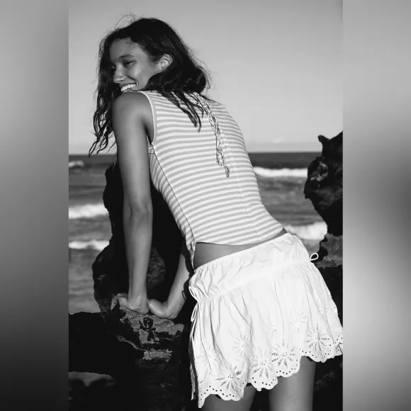 Free People Wildest Dreams Mini Skirt