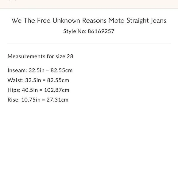 Free People We the Free Unknown Reasons Mid Rise Moto Straight Jeans Nightfall