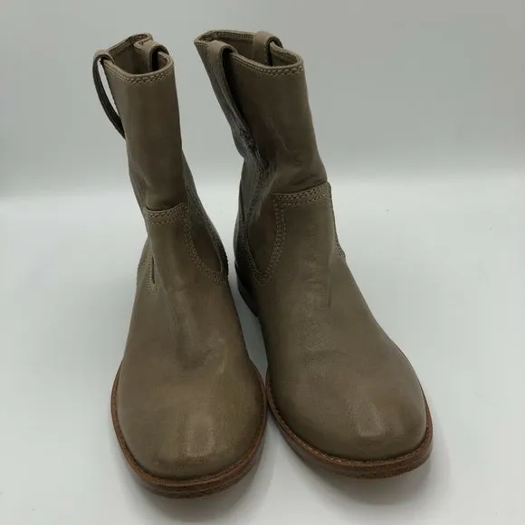 Frye Anna Short Women's Leather Ankle Booties Boot