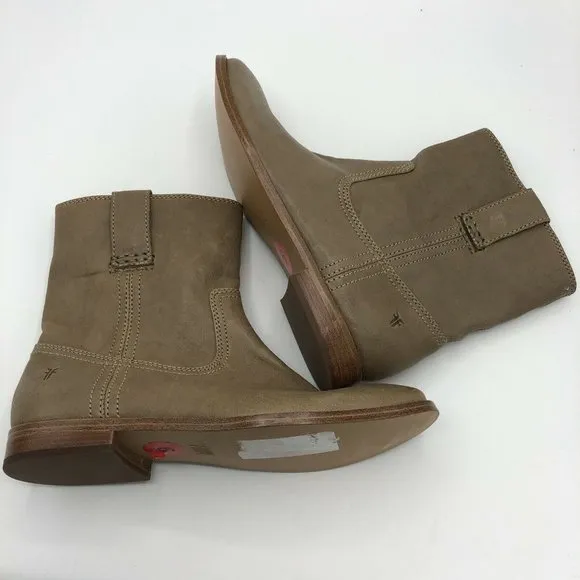 Frye Anna Short Women's Leather Ankle Booties Boot