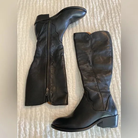 Frye Carson Piping Tall Leather‎ Boots